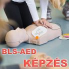 Újraélesztés és defibrillátor kezelés oktatás - 8 fő felett