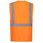 C357ORR4XL Portwest Hi-vis Executive Vest With Tablet Pocket