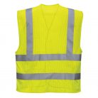 C370YERL/XL Portwest Hi-Vis MeshAir szellőző mellény