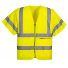 C372YERXXL Portwest Half Sleeve Zip Vest