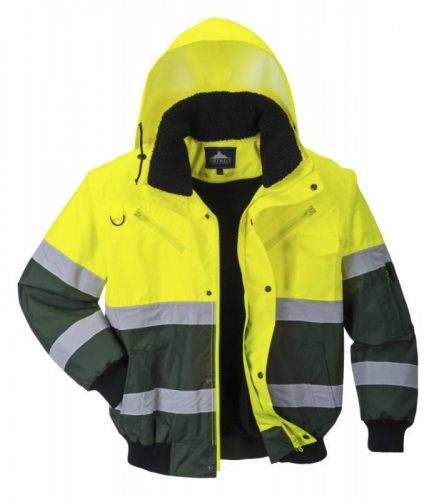 C565YGRXL Portwest X Hi-Vis Bomber kabát