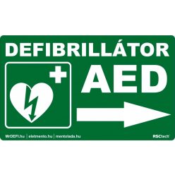 DEFIBRILLÁTOR IRÁNYÍTÓ MATRICA - JOBB