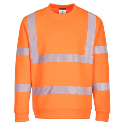 EC13ORRM Portwest Eco Hi-Vis Sweatshirt