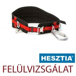 HESZTIA tűzoltó mászóöv felülvizsgálat