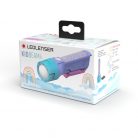 LEDLENSER Kidbeam4 rúdlámpa gyerekeknek 70lm lila 2xAAA