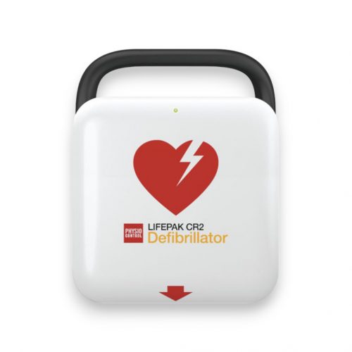 LIFEPAK CR2 defibrillátor - automata, USB, magyar nyelv, fogantyús