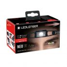 LEDLENSER NEO1R 250lm tölthető futó fejlámpa 80m Li-ion/ Fekete/szürke