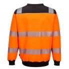 PW379OBR4XL Portwest PW3 Hi-Vis Crew Neck pulóver