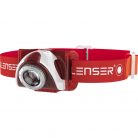 LEDLENSER SEO5 fejlámpa piros 180lm