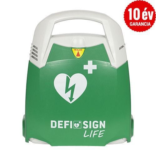 DEFISIGN LIFE AUTOMATA DEFIBRILLÁTOR - (MAGYAR - ANGOL - NÉMET)